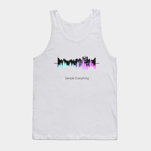 Sample Everything Music Producer Waveform Tank Top